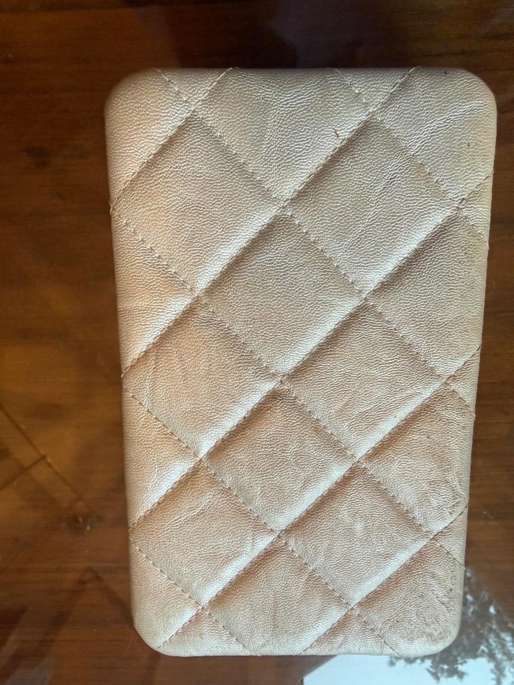 Trish McEvoy silver brush case